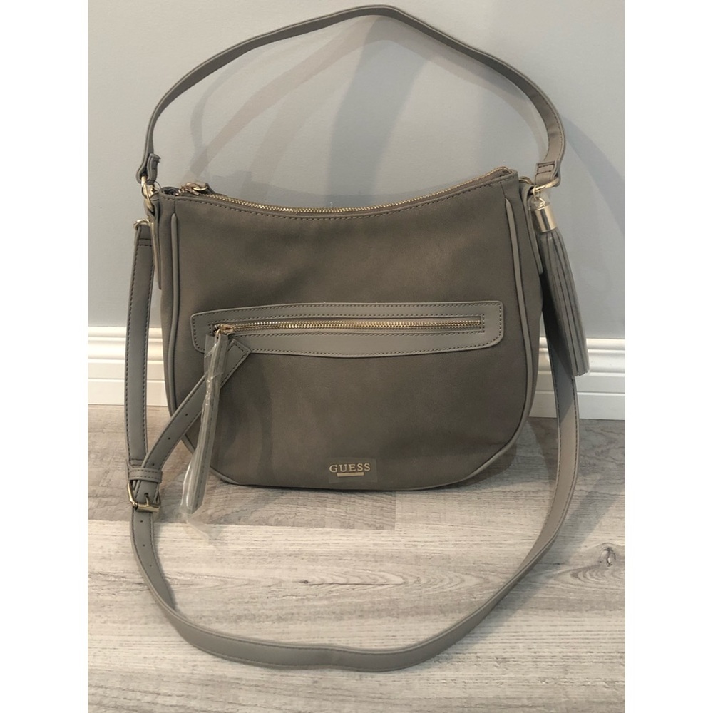 NWT Guess Crossbody Bag Grey